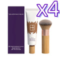 Sunscreen BB Cream Kit – UV Protection, Oil Control & Coverage BB Cream Foundation Oasis Select 1set Boxed x4