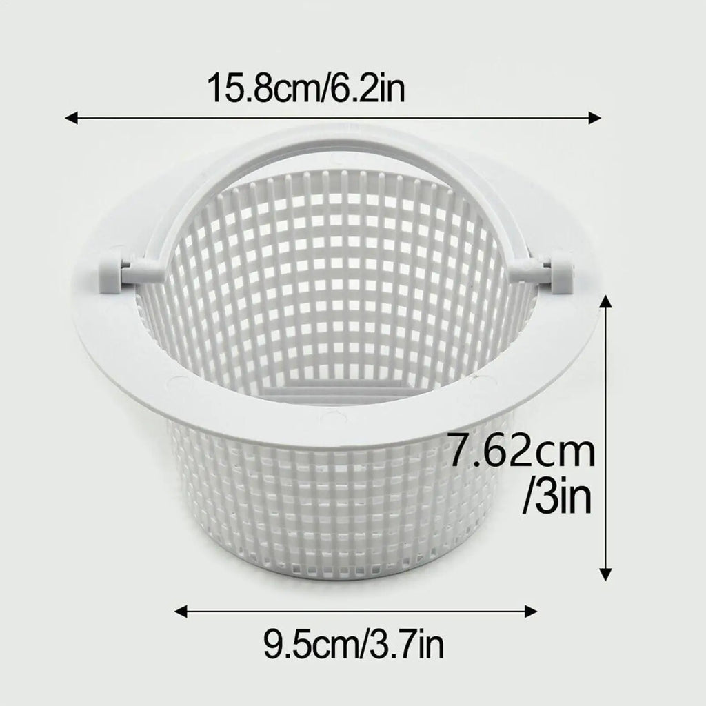 Pool Basket Skimmer Pool Cleaning Supplies Replacing Strainer Basket for Removing Leaves Grass Hair Scum Backyard Outdoor Garden Oasis Select