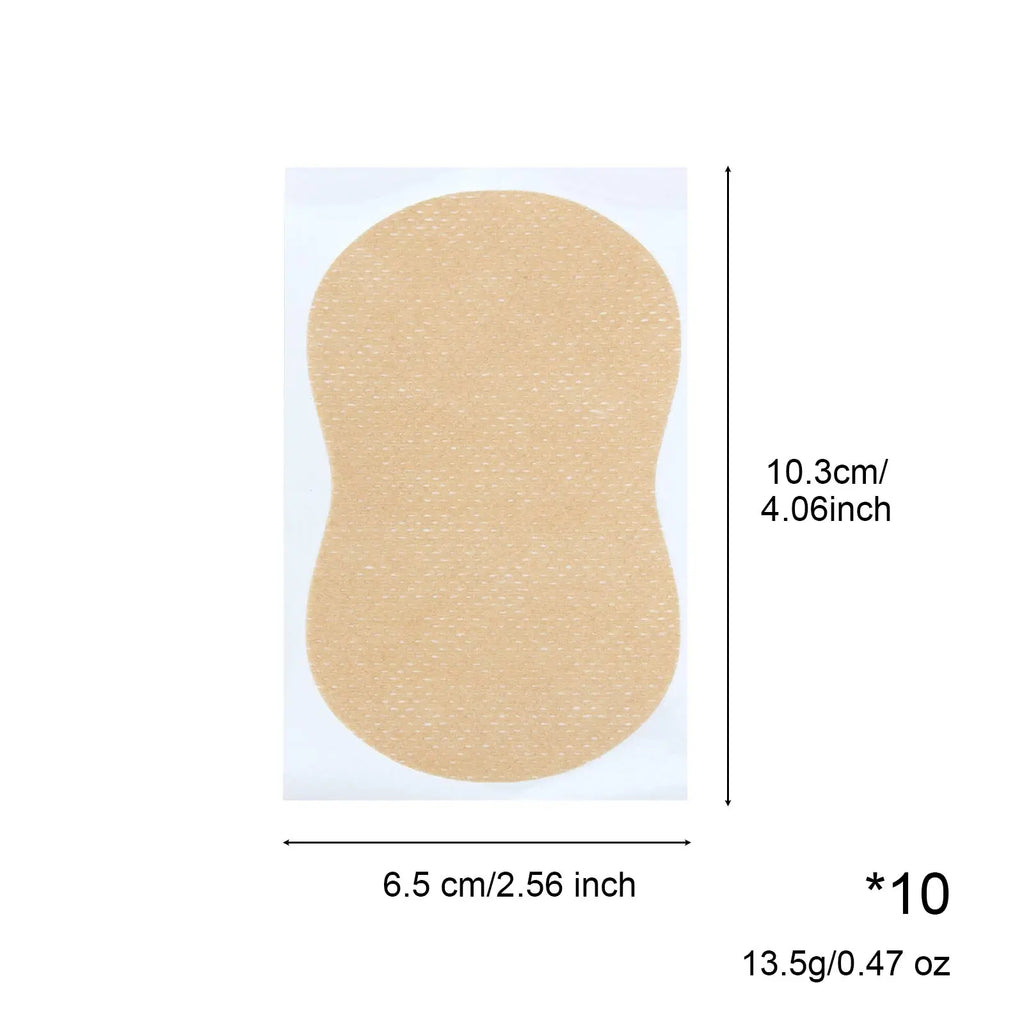 10pcs/20pcs/30pcs/50pcs Disposable Underarm Sweat Pads, Armpit Sweat Pads Sweat-Absorbing Patch Summer Deodorant Patches Oasis Select