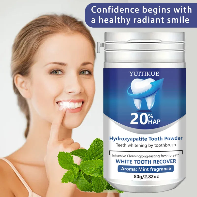 20% Hydroxyapatite Tooth Powder – Whitening & Enamel Repair