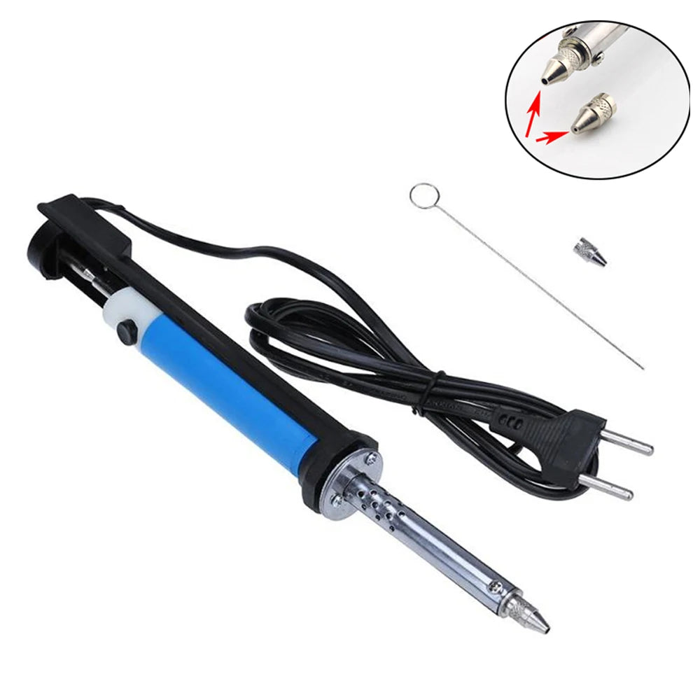 AC 110V/220V Electric Desoldering Machine Pen Soldering Iron 30W PCB Solder Suction Vacuum Pump Welding Tools Oasis Select