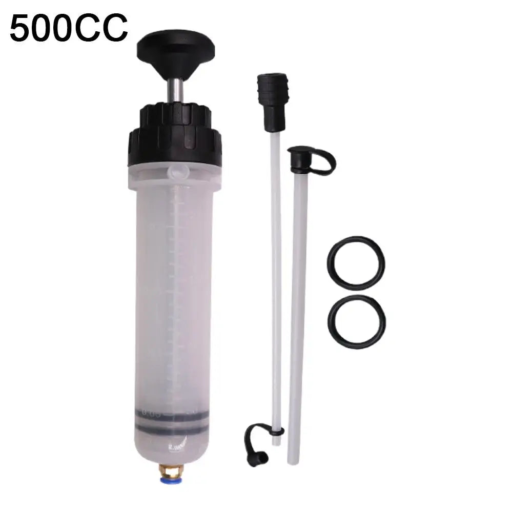Manual Car Fluid Extractor Pump – 500ml Oil & Fuel Transfer Fluid Extractor Pump Oasis Select A