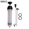 Manual Car Fluid Extractor Pump – 500ml Oil & Fuel Transfer Fluid Extractor Pump Oasis Select A