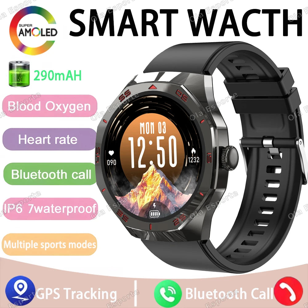 Ola Esporte 2025 Smart Watch – Bluetooth Call, Heart Rate & Fitness
