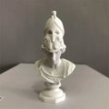 Nordic Style Gypsum Portraits Plaster Bust Statue Greek Mythology Figurine Famous Sculpture Desktop Ornament Drawing Practice Oasis Select Athena
