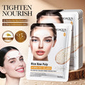 BIOAQUA White Rice Forehead Patches – Anti-Wrinkle Gel Mask 5pk Forehead Gel Mask Oasis Select 5pcs