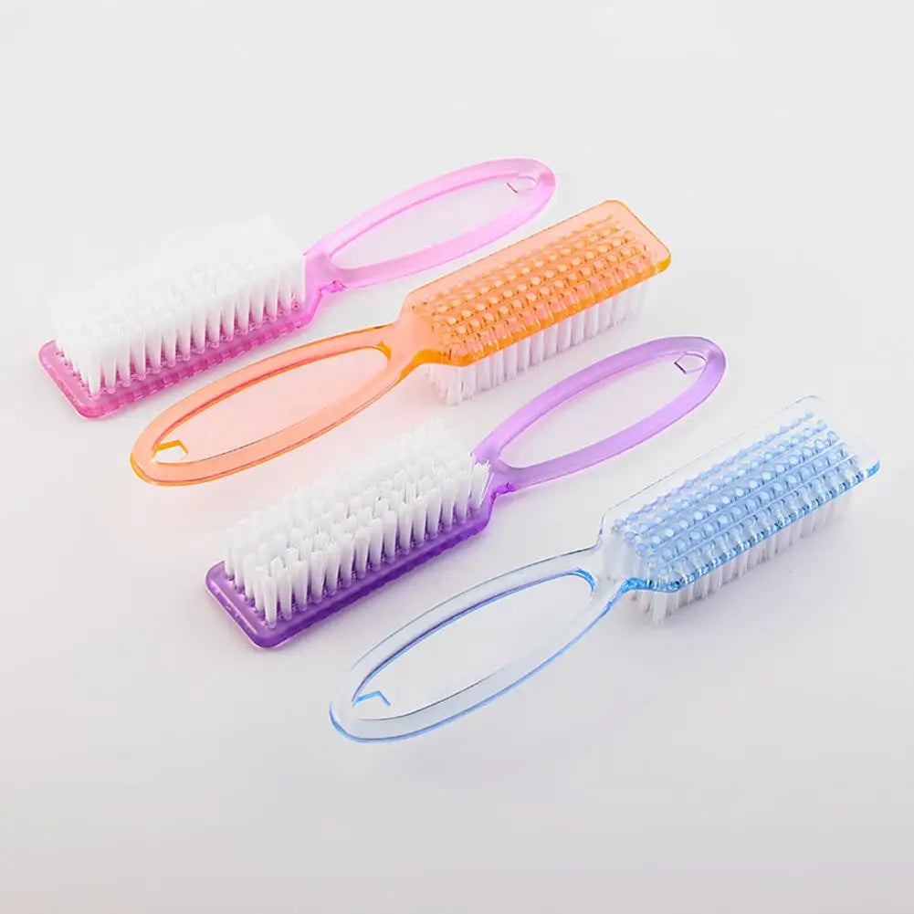 Nail Brush for Cleaning Fingernails, Deep Cleaning Nail Scrubber Brush Foot Brush Handle Grip Nail Brush for Toes & Fingernails Oasis Select