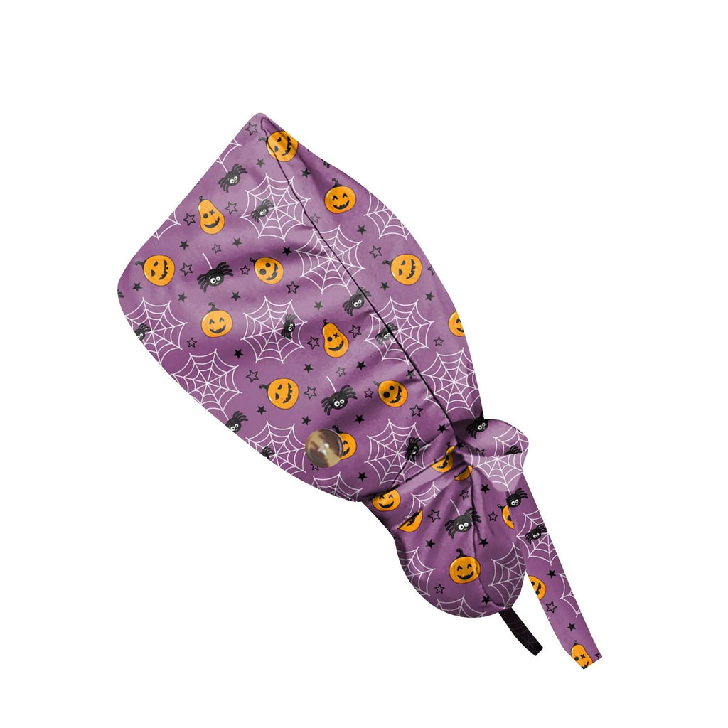 Adjustable Ponytail Scrub Cap – Unisex Work Hat for Medical & Food Scrub Work Cap Oasis Select