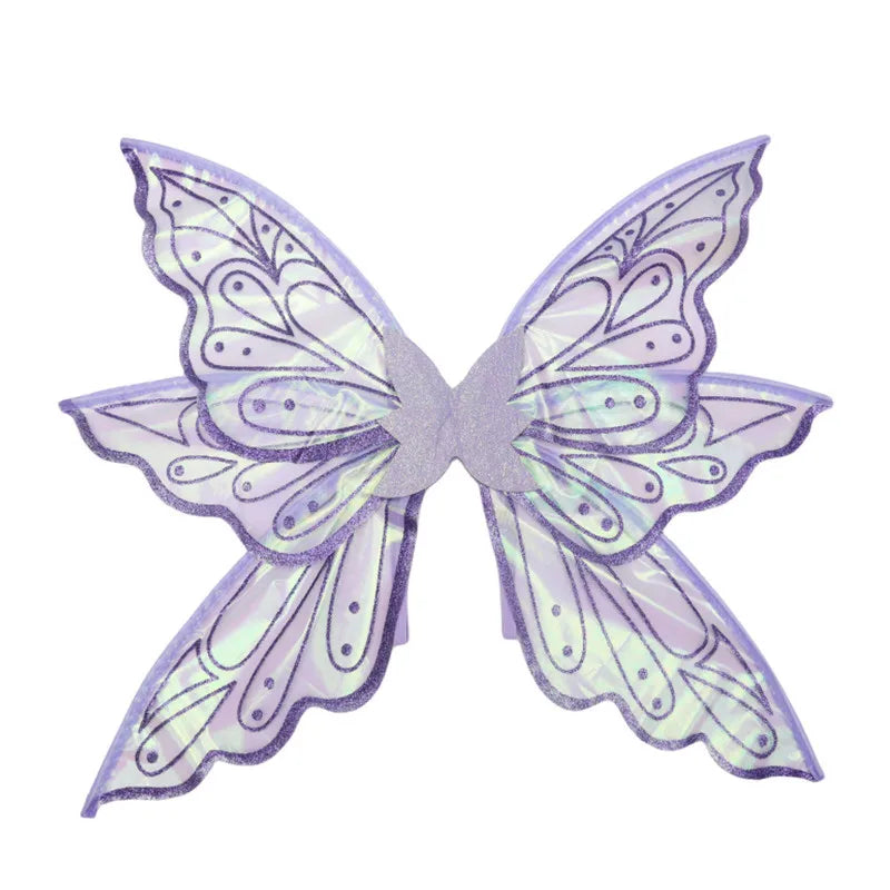 Princess Fairy Wing Cartoon Butterfly Elf Angel Wings Costume Party Dresses Decorations For Kids Performance Props Oasis Select