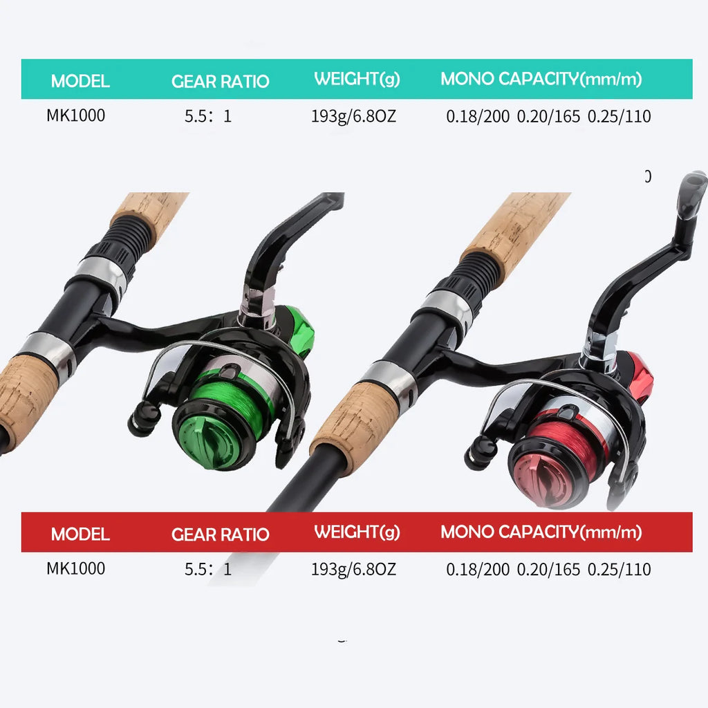 Luya rod double pole telescopic fishing rod, dual-use fishing gear set for sea and freshwater Oasis Select