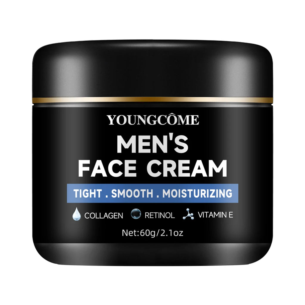 Men's Collagen Moisturizing Cream with Retinol and Vitamins, Refreshing and Hydrating,Anti-Wrinkle Aging Moisturizing Cream Oasis Select 60g