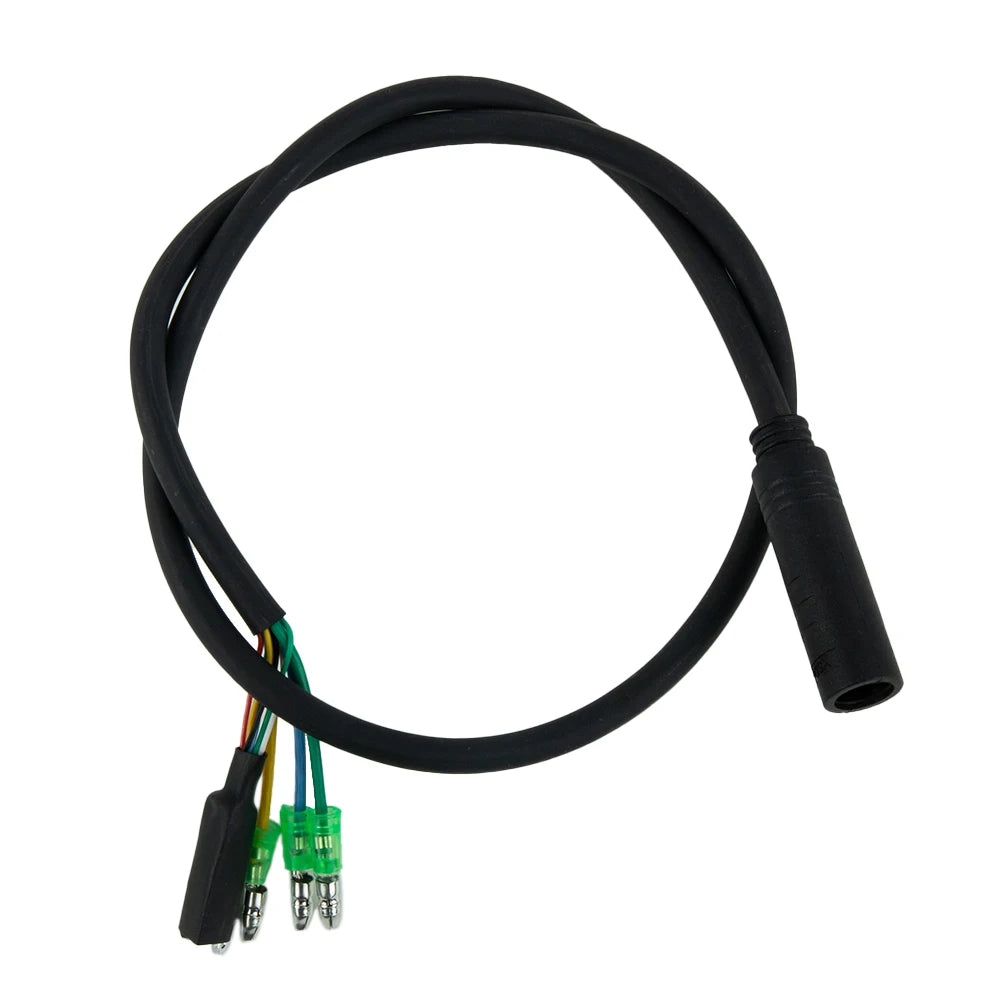 Practical Extension Cable Cord 66.5cm/106.5cm 9 Pin Conversion Line For Bafang Front Rear Wheel Hub Replacement Oasis Select