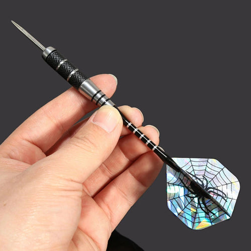 3 Pieces In A Pack 22g Anti-fall Needles Full Metal Darts Set Safety Video Game Darts Indoor Soft Darts Steel Shaft Darts Oasis Select