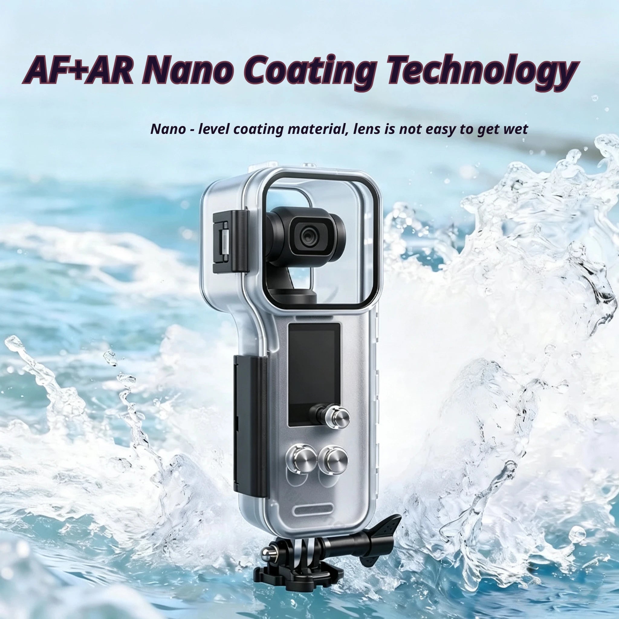DJI Osmo Pocket 4 Waterproof Case – 60M Diving Housing