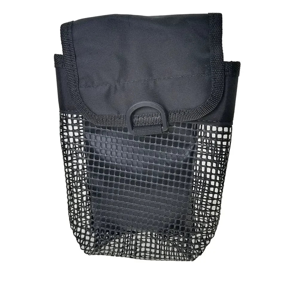 Scuba Diving Reel Bolt Snap & SMB Safety Marker Buoy Mesh Gear Bag Equipment Holder Carry Pouch - Choice of Colors Oasis Select