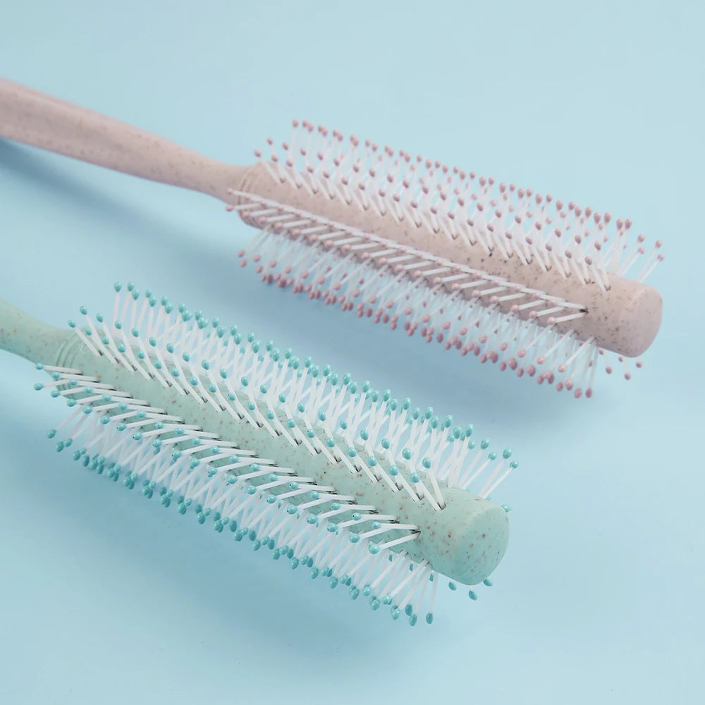 Round Rolling Curling Brush – Anti-Static Wet & Dry Hair Comb Round Curling Brush Oasis Select