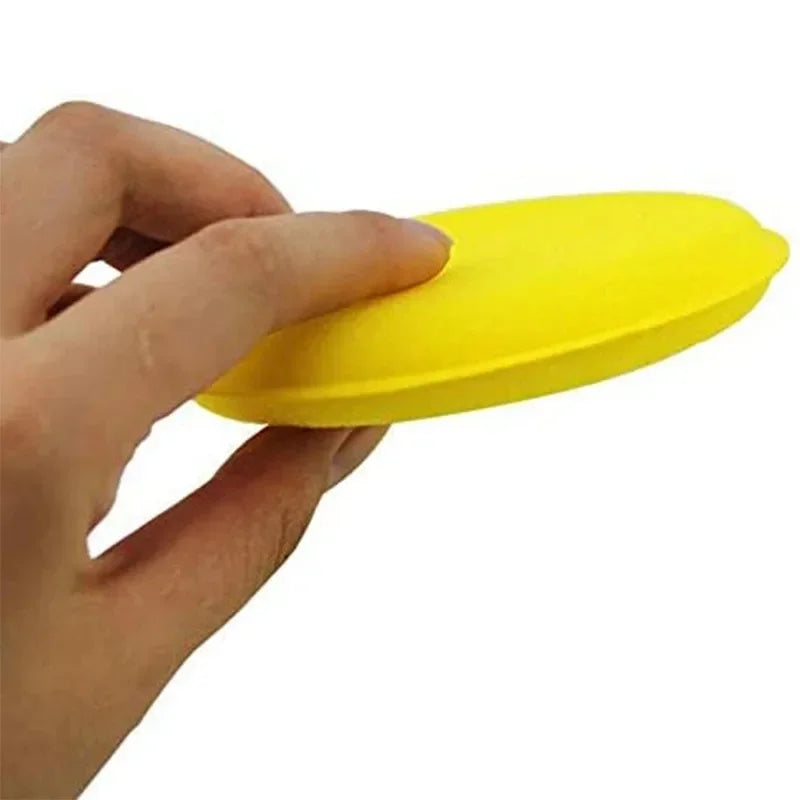 Car Round Waxing Polish Sponges High Density Foam Applicator Pads Curing and Polishing Sponges Car Detailing Tools Car Wash Oasis Select