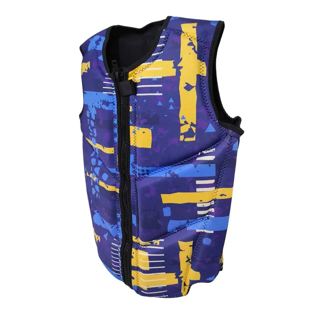 Adults Surfing Jet Ski Impact Vest Neoprene PWC Life Jacket Buoyancy Aid for Water Sports Wakeboarding Kayaking SUP Waterski Oasis Select