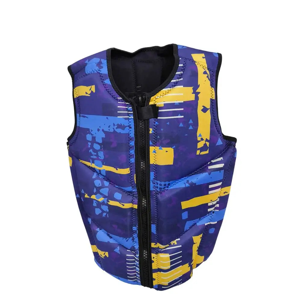 Adults Surfing Jet Ski Impact Vest Neoprene PWC Life Jacket Buoyancy Aid for Water Sports Wakeboarding Kayaking SUP Waterski Oasis Select