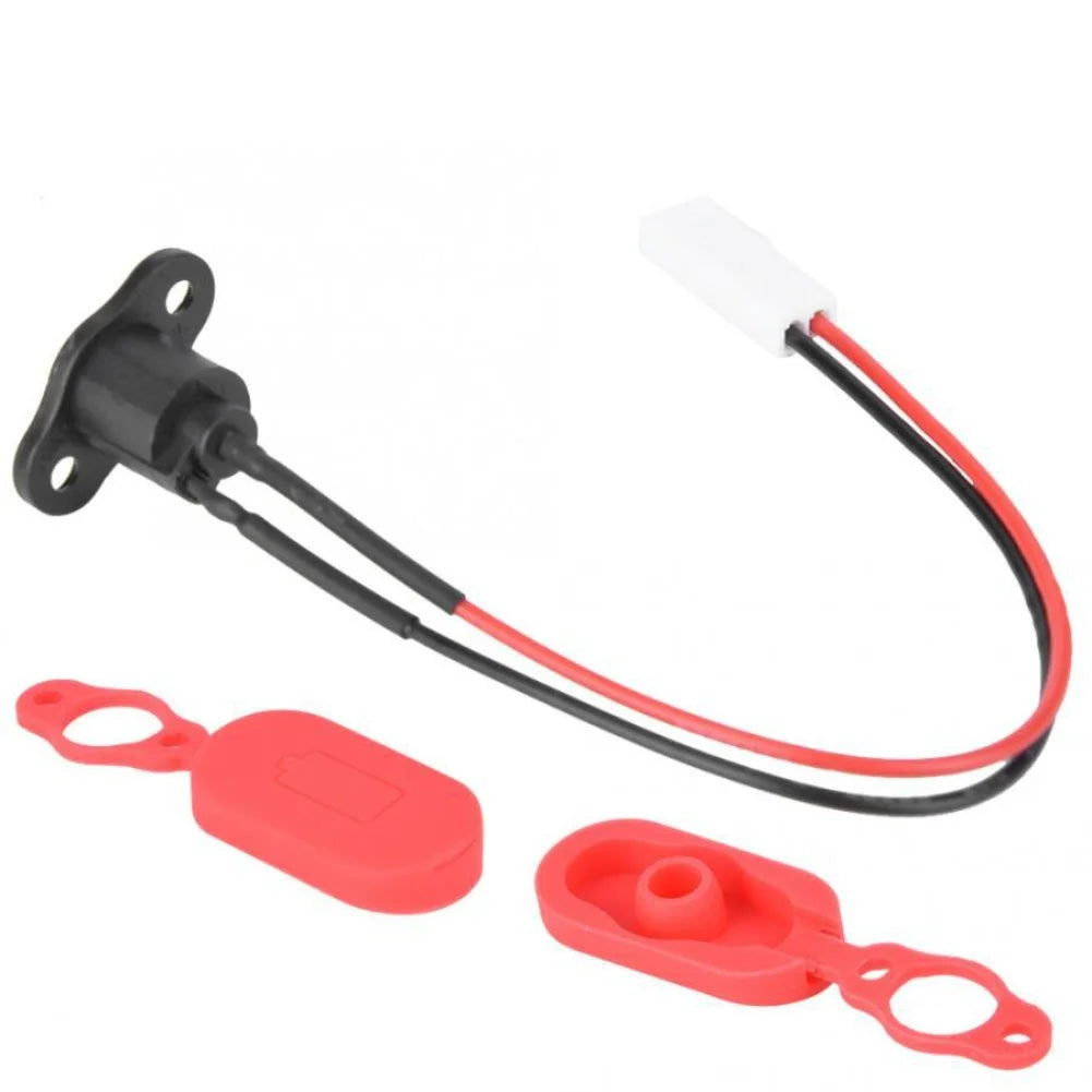 Battery Charger Socket Electric Scooter Charging Port Efficient Charging Ability Efficient Electric Scooter Connectors Oasis Select