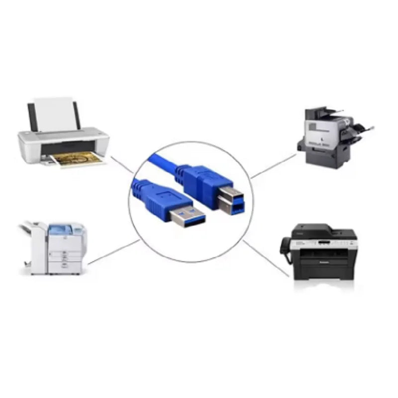 5m 3m 1.8m 1m USB 3.0 A Male to B Male USB 3.0 Printer Cable USB3.0 Male to USB Type B Male Cable High Speed Printer Cable Oasis Select