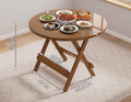 Rental house dining table Multifunctional foldable table Outdoor stall Small dining table Small apartment can store new products Oasis Select Round 60cm