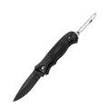 New Outdoor stainless steel small knife camping survival folding knife high hardness portable key knife multifunctional Oasis Select black