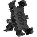 Bike Phone Mount 360 Rotatable Anti Vibration Motorcycle Handlebar Holder Universal Non Slip Cycling GPS Bracket Oasis Select Black