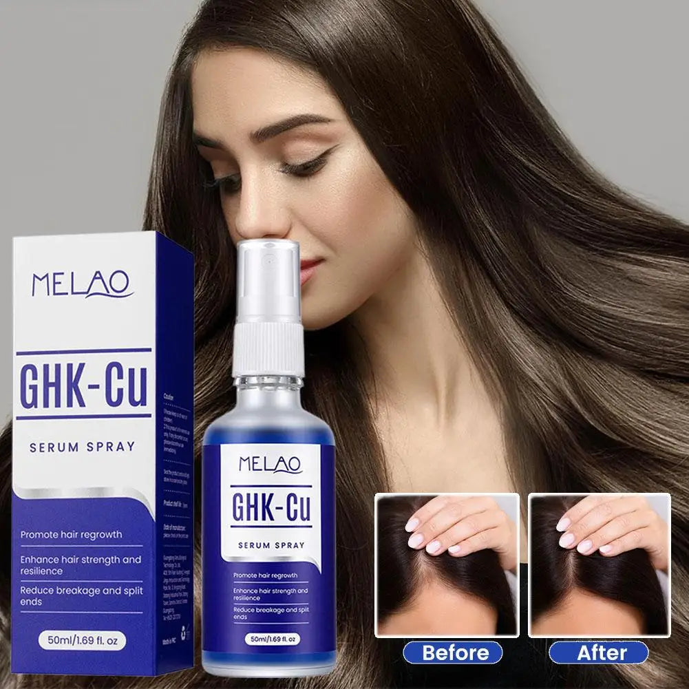 50ML Copper Peptide Serum for Hair Growth, GHK-Cu Peptide Hair Serum Non-Greasy Scalp Care for Thicker Fuller Hair Anti Loss Oasis Select
