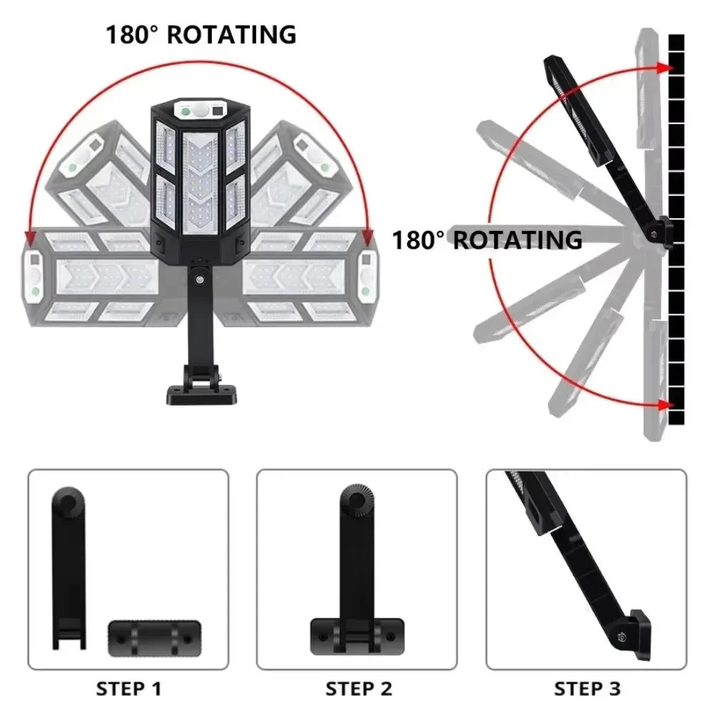 30000LM Solar LED Outdoor Light | Motion Sensor | IP65