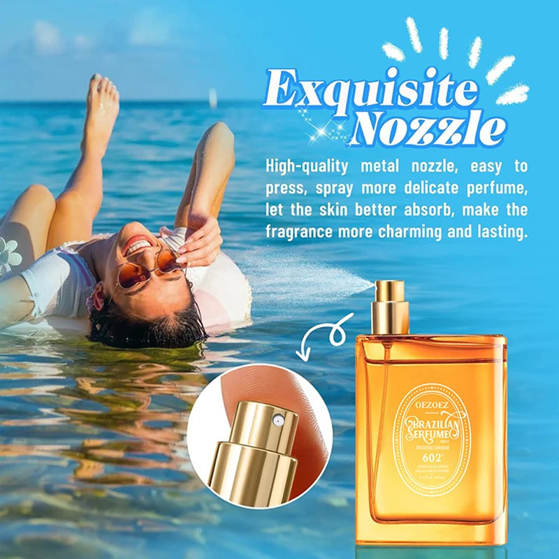 Caramel Vanilla Unisex Eau De Parfum Irresistible Fresh Sweet Gourmand Fragrance Long Lasting Charming Woody Perfume Oasis Select