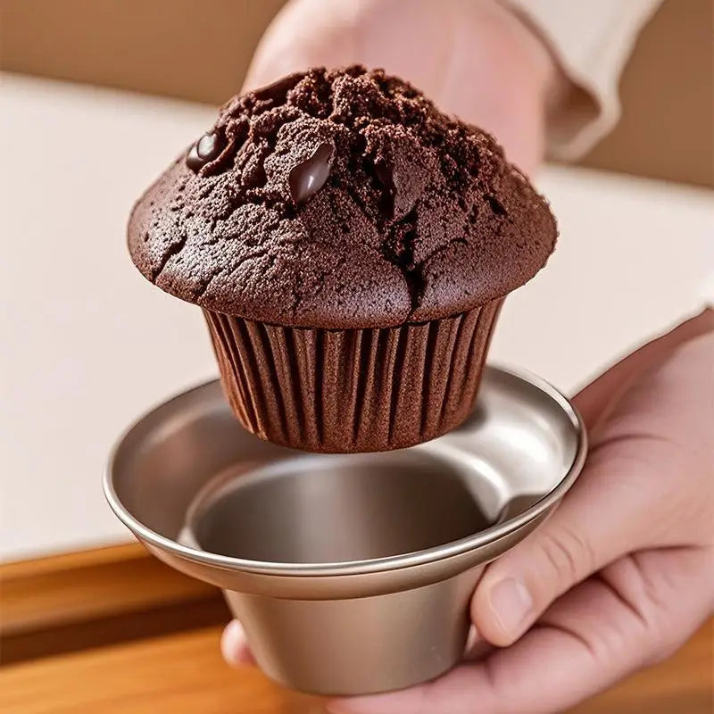Non-Stick Mushroom-Shaped Muffin Pan High-Grade Carbon Steel Creates A High-Rise Shape Makes Sponge Cake Cupcakes Oasis Select