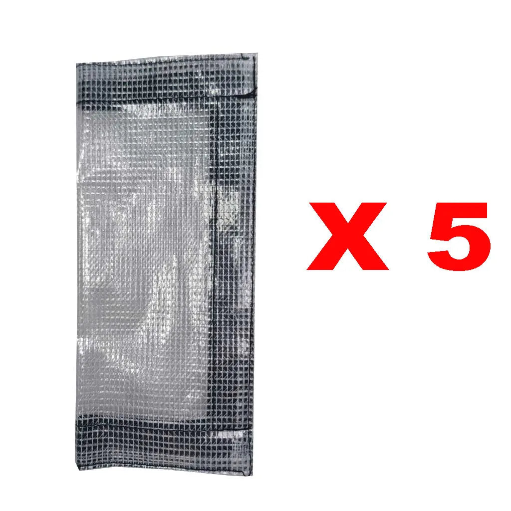 Fishing Bait Cover Durable PVC Lure Wraps Fishing Tackle Gear Keeper Outdoor Fishing Bait Storage Bag Oasis Select 5 Piece