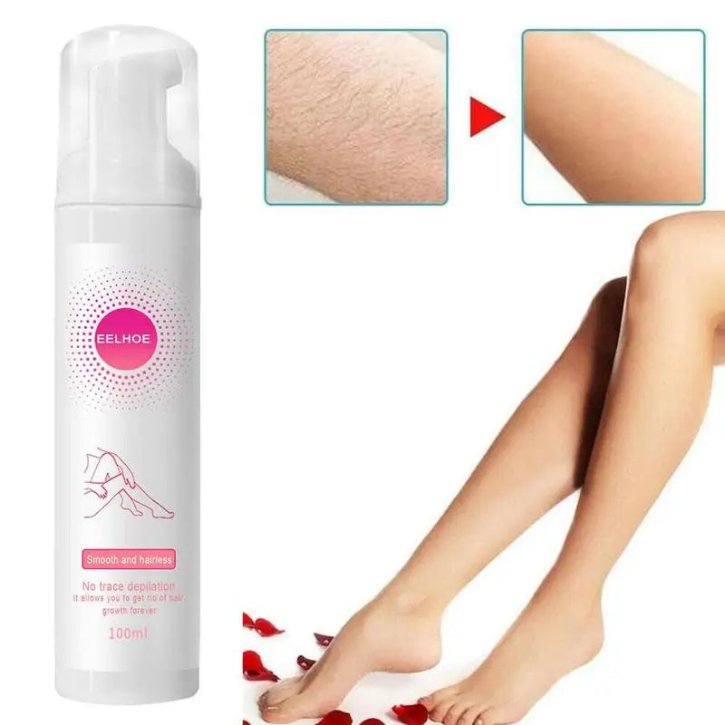 New 30ml/100ml Hair Removal Foam Cream Mousse Spray Body Removal Pain Hair No Irritating Convenient Not Spray Harm Bikini Oasis Select