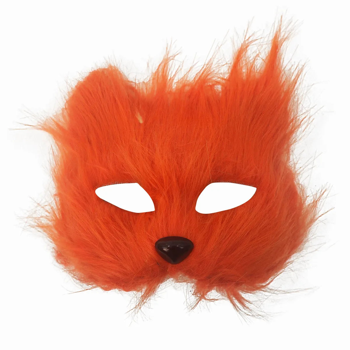 Halloween Animal Cosplay Fox Shape Half Face Eye Mask Sexy Cat Animal Mask Christmas Carnival Party Roleplay Costume Props Oasis Select Orange