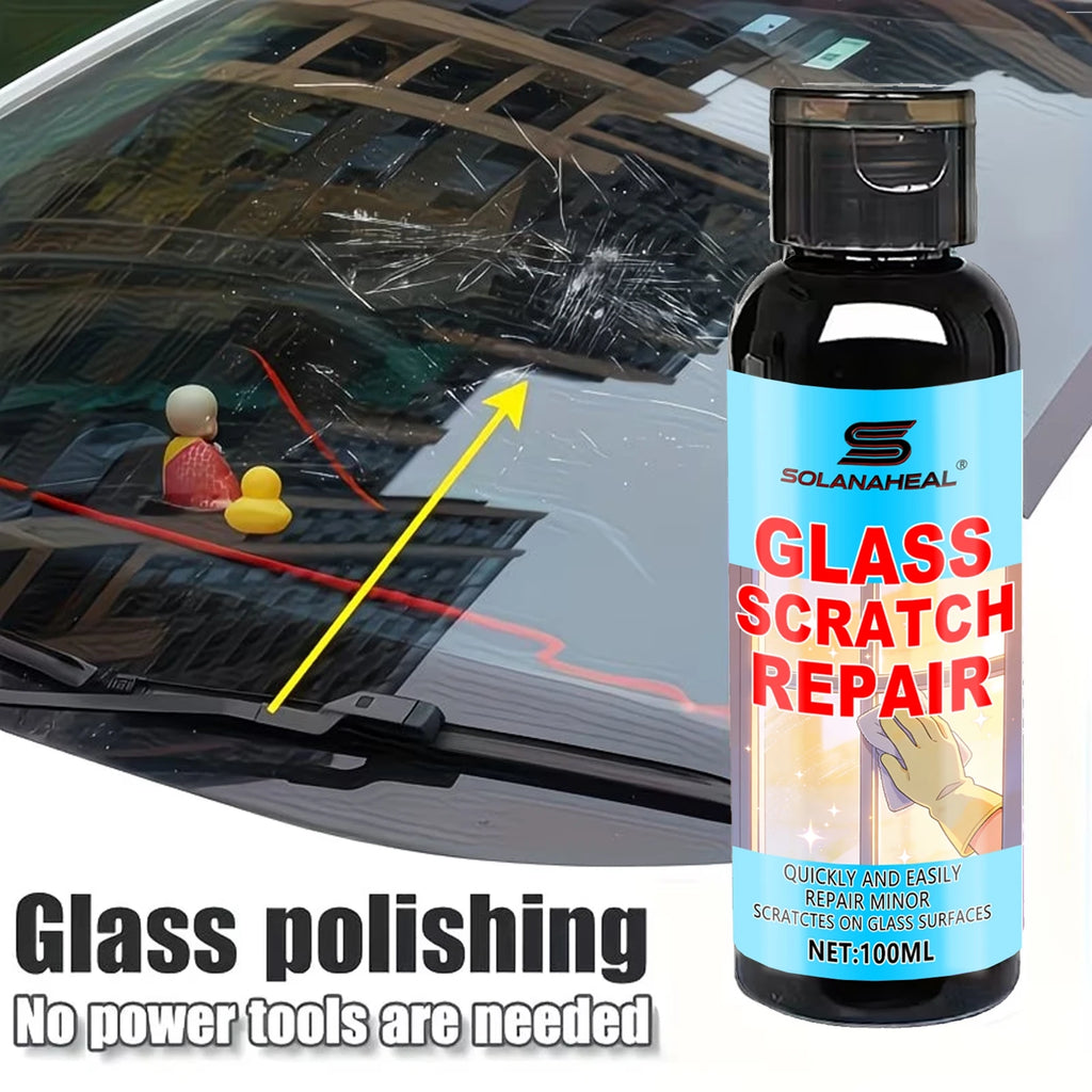 100ml Glass Scratch Remover – Auto & Mirror Repair Kit Glass Scratch Repair Kit Oasis Select