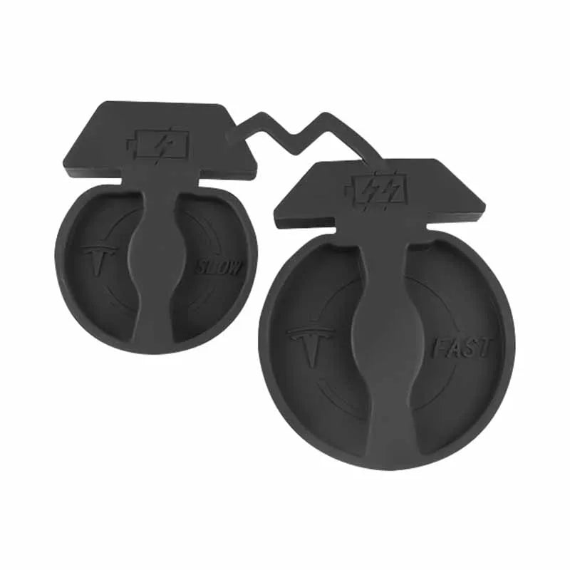 For Tesla Model 3 2017 - 2020 Model Y Silicone Car Charging Port Waterproof Cover Charger Hole Protector Dust Cover Cap CCS EU Oasis Select EU