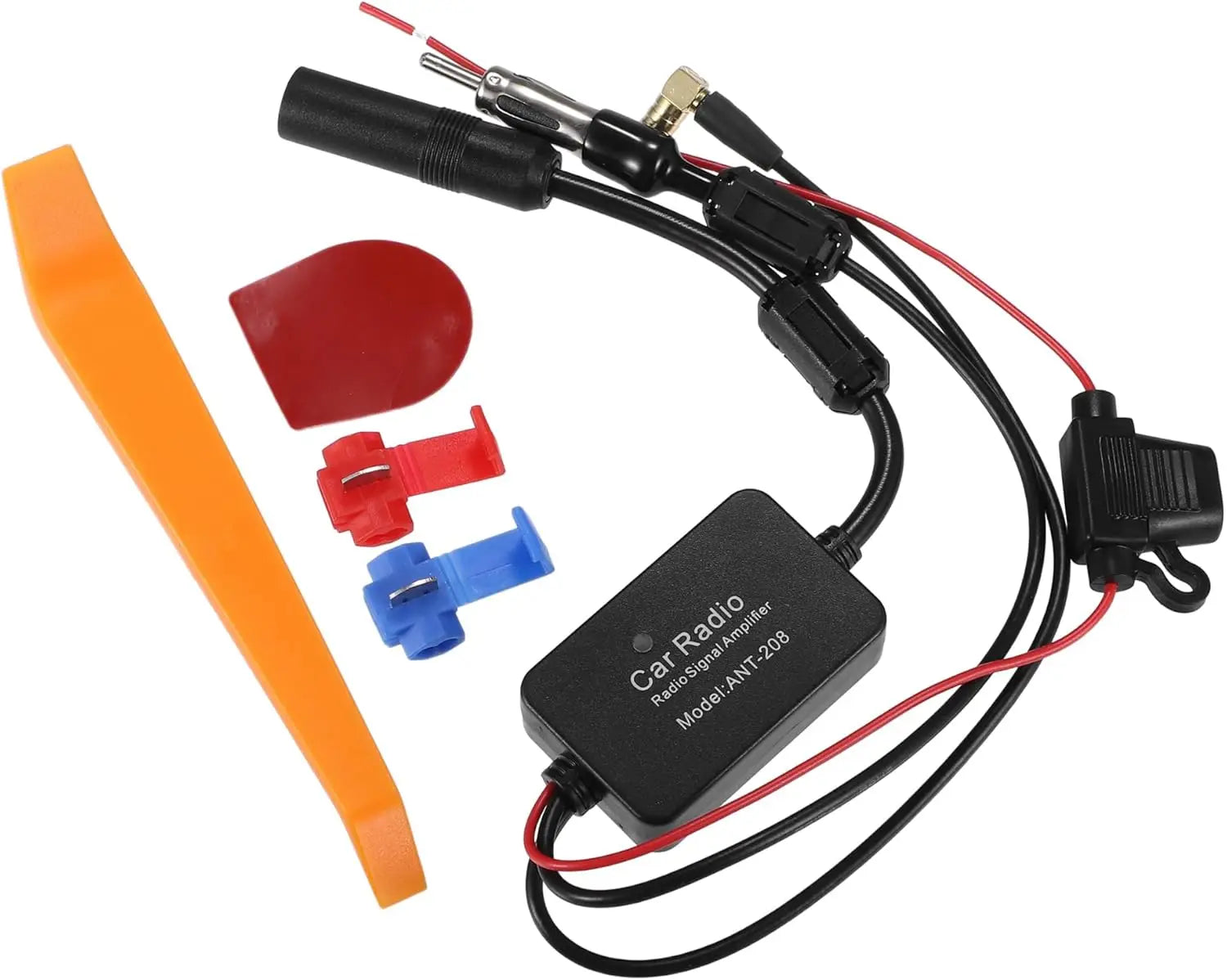 3-in-1 Car Radio Antenna Signal Booster FM AM DAB Antenna Amplifier for Cars New Oasis Select