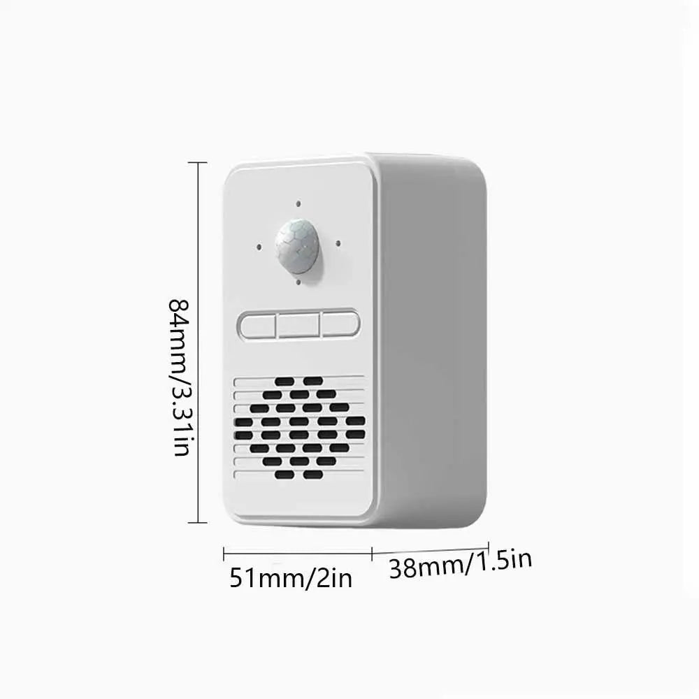 PIR Motion Sensor Wireless Smart Doorbell Anti-theft Audio Alert Voice Announcement Alarm Wall Mounted Motion Activated Chime Oasis Select