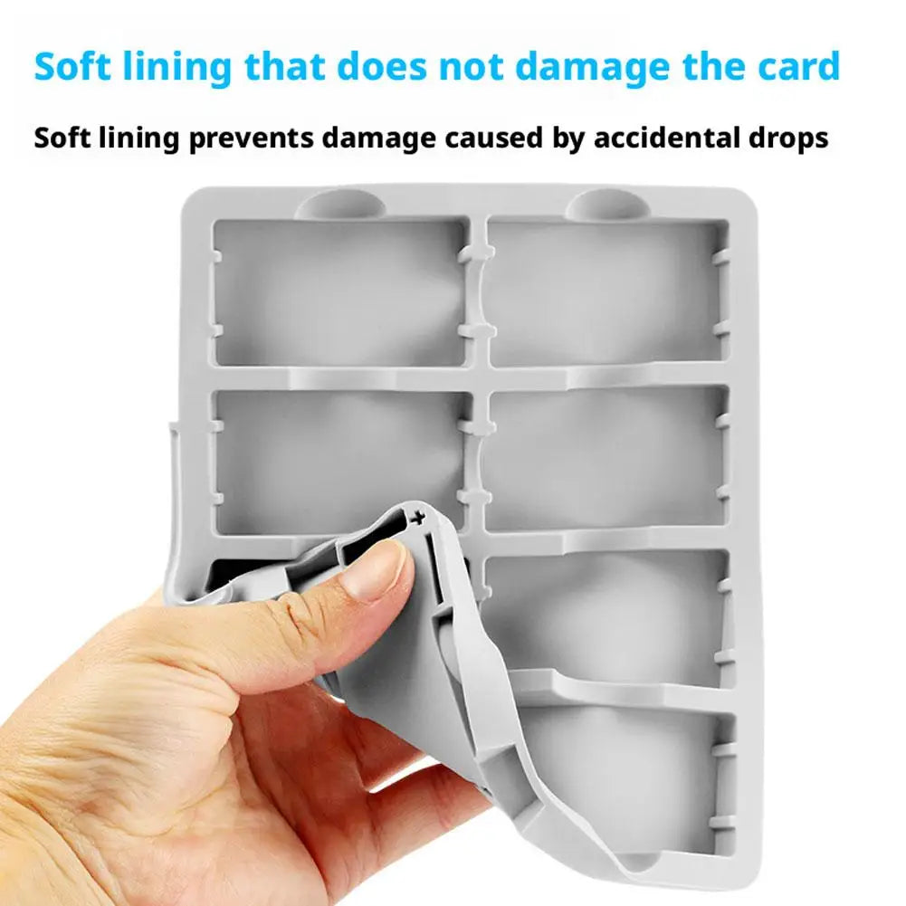 16-in-1 GBA Game Card Case – Magnetic Waterproof Storage