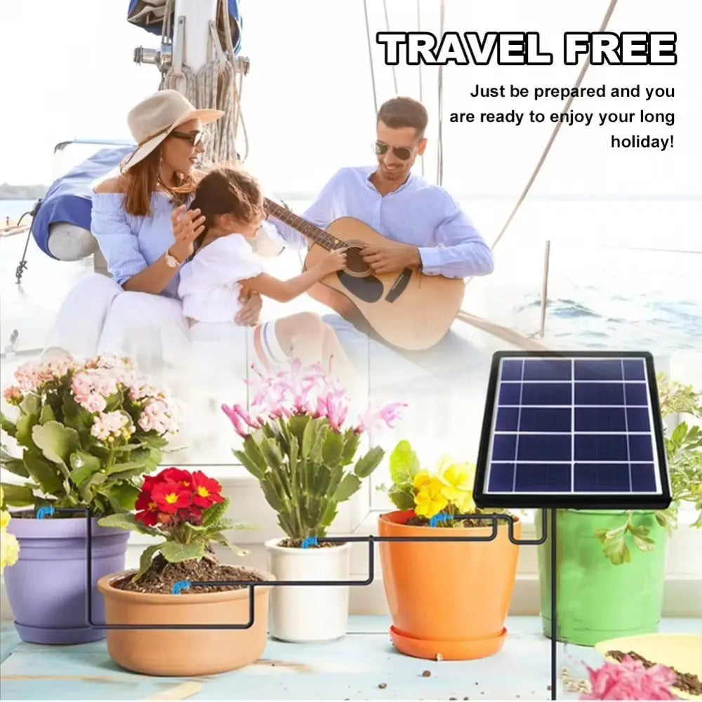 Automatic Watering Pump Controller Intelligent Pump Timer System Drip Irrigation Device Water-Saving Drip Flowers Plants Oasis Select