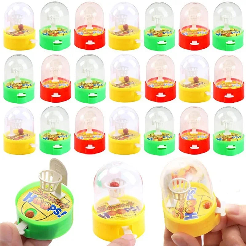 1/12/20Pcs Mini Desktop Finger Basketball Shooting Game Toys Pinata Filler Sport Theme Party Birthday Favors Supplies New Oasis Select 50pcs Random color