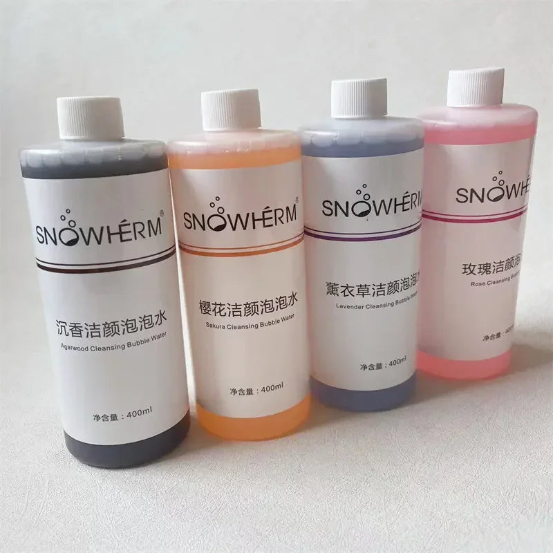 400ml Magic Oxygen cleansing Bubble Machine water For Whole Body Whitening Rejuvenating Skin Cleaning Mite Removing Essence Oasis Select