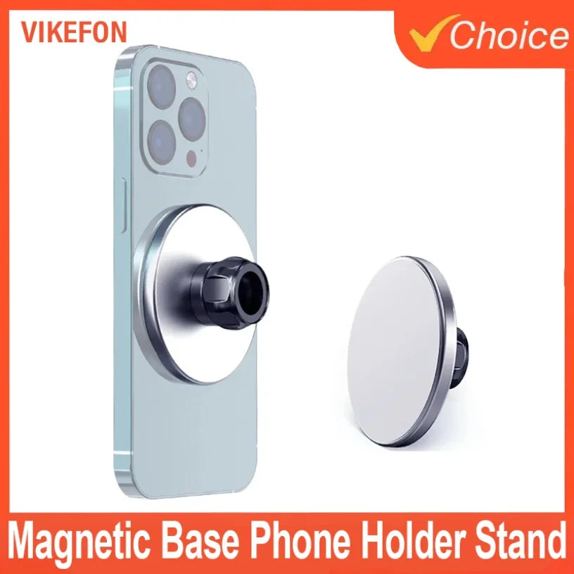 For 17mm Socket Magnet Mount Removable Cell Phones Aluminum Magnetic Base Phone Holder Stand for Magsafe iPhone17 16 15 14 13 12 Oasis Select