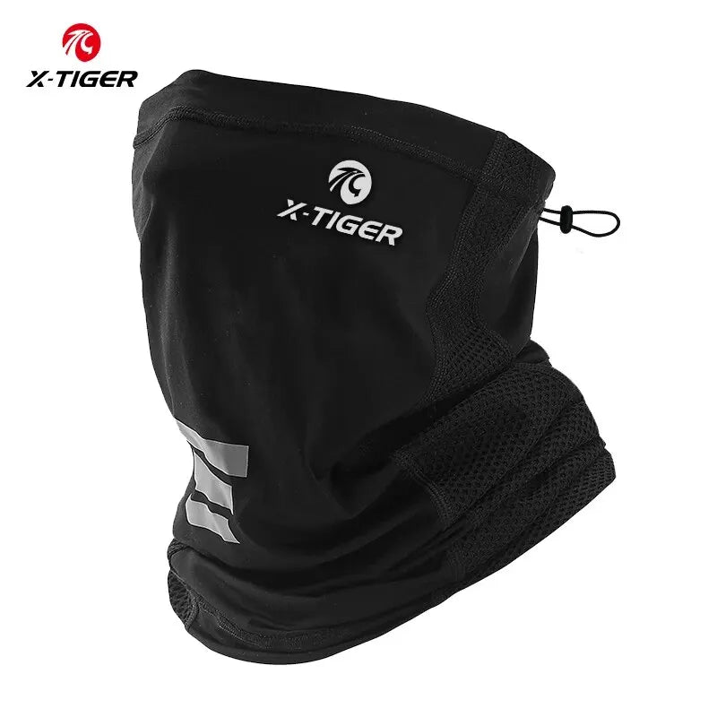 X-TIGER Cycling Face Mask Absorb Sweat Breathable Fishing Training Sport Face Scarf Neck Gaiter Summer Face Bandana Oasis Select XM-DPMZ-1001