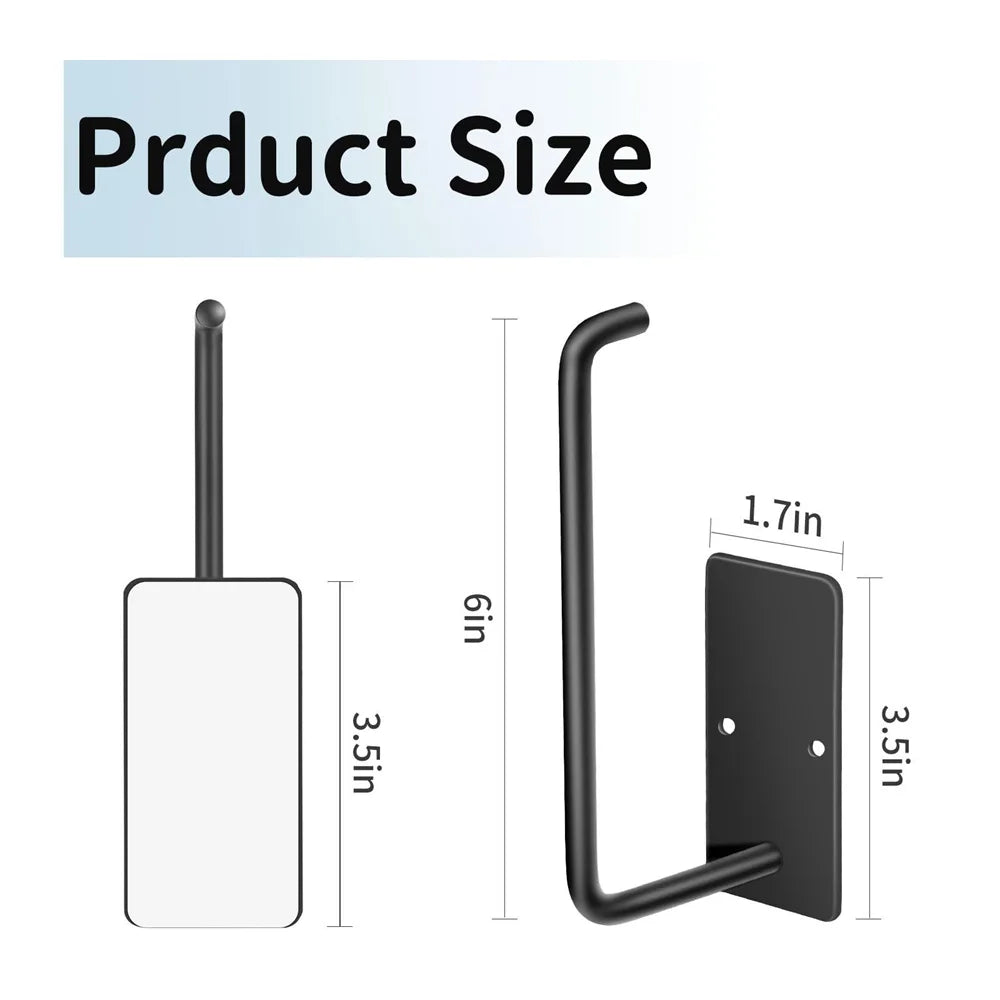 No-Drill Wall Mounted Hat & Storage Hook Rack | Multi-Use