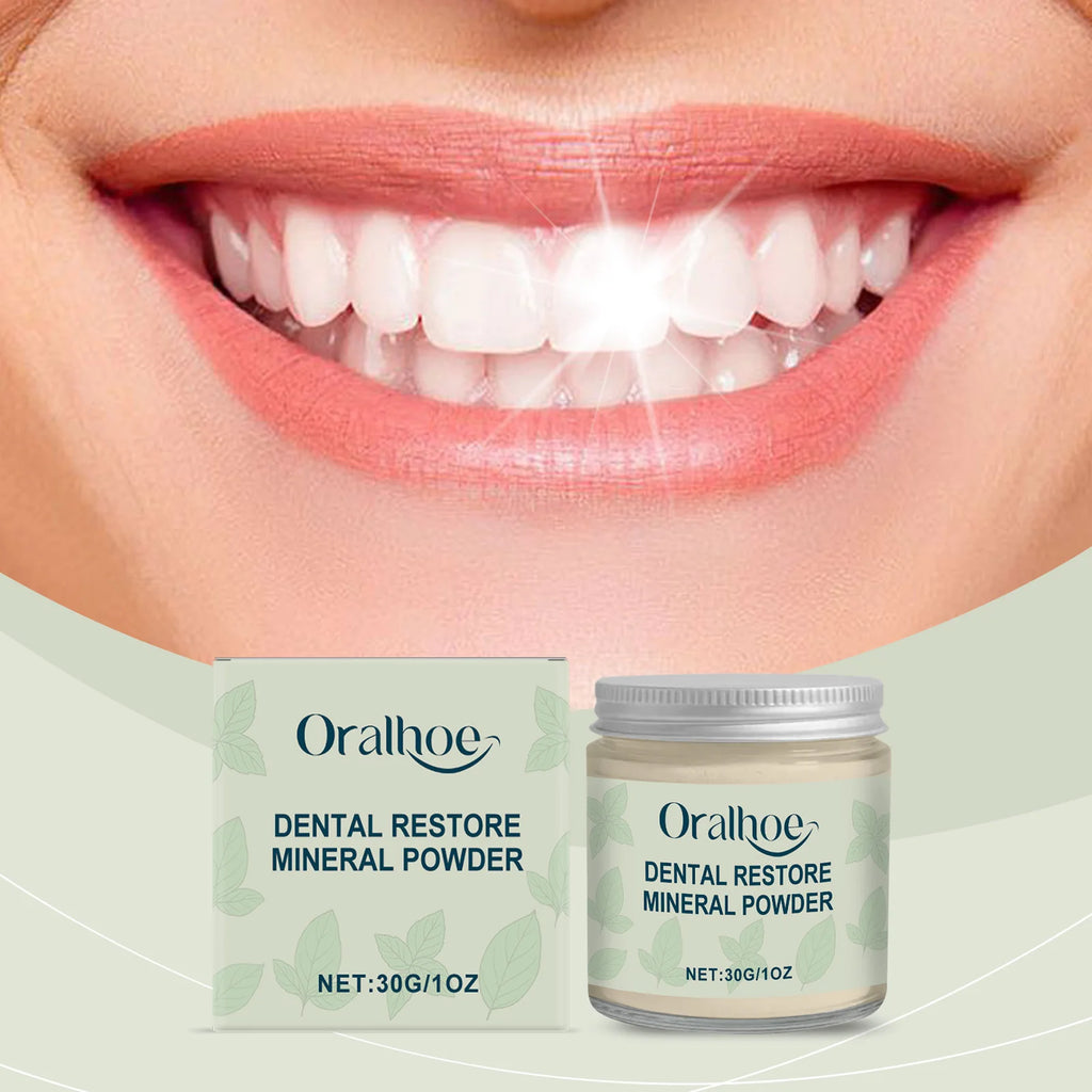 Tooth Shine Care Powder – Cleans Teeth, Protects Enamel Tooth Cleansing Powder Oasis Select
