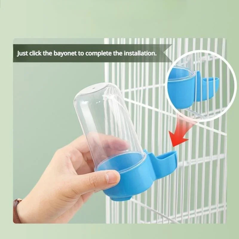 Hanging Pet Feeder Squirrel Parrot Water Dispenser Pet Bird Food Box Cage Accessories Birds Supplies Oasis Select