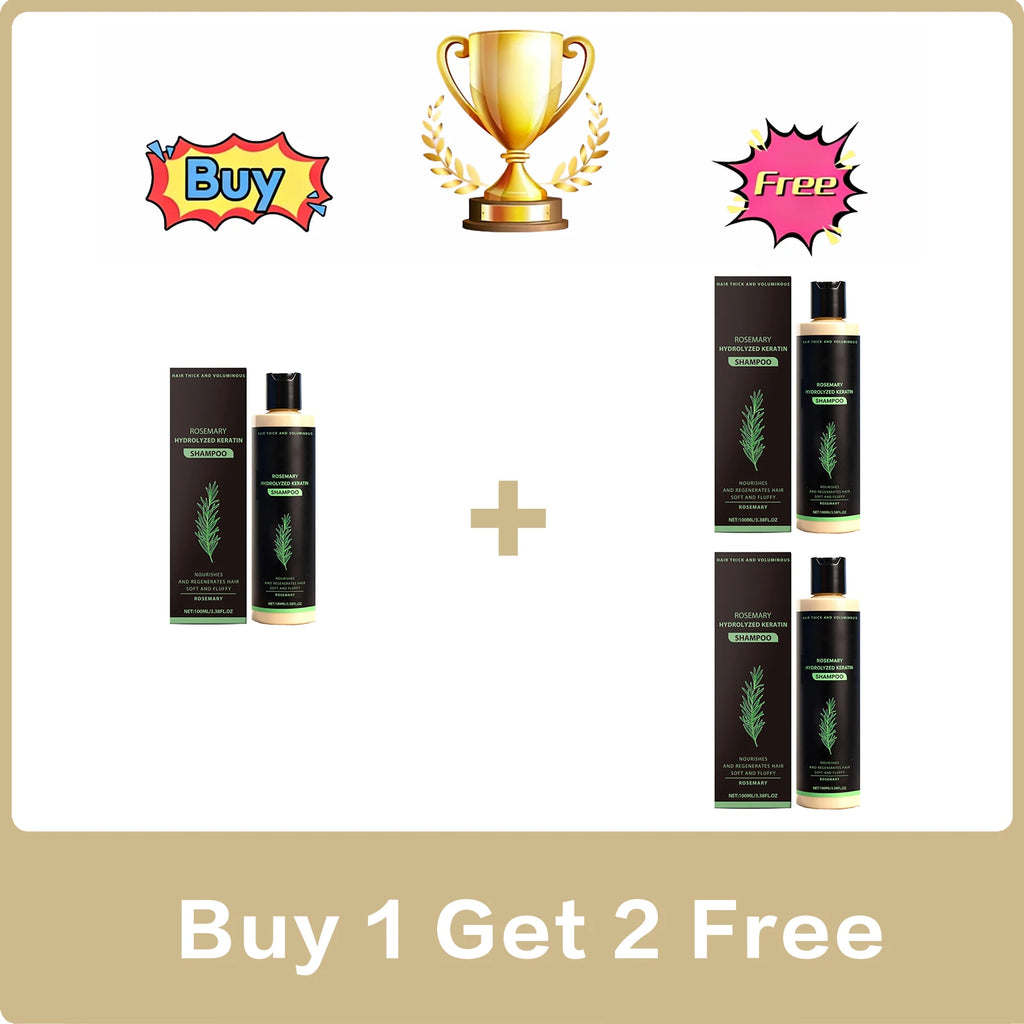 Rosemary Oil Shampoo – Volumizing & Keratin Scalp Care 100ml Rosemary Hair Shampoo Oasis Select Buy 1 Get 2 Free