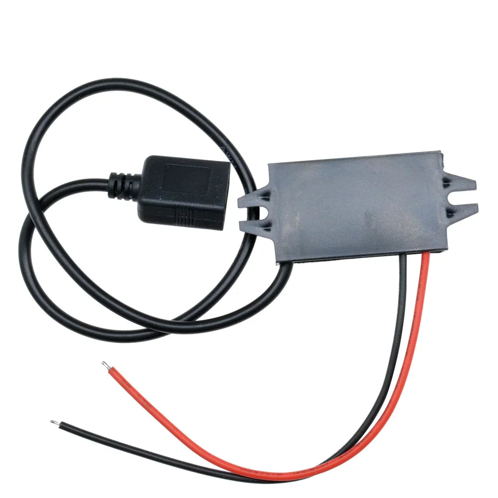 12V24V to 5V 3A DC-DC Step Down Voltage Power Supply Output Adapter Car Power Converter Micro Mini USB with Reverse Protection Oasis Select